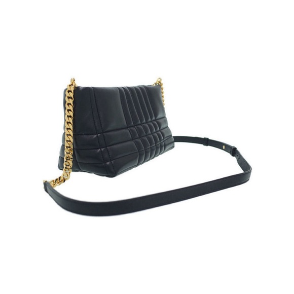 Burberry Lola Quilted Leather Shoulder Bag- Black - Picture 2 of 12